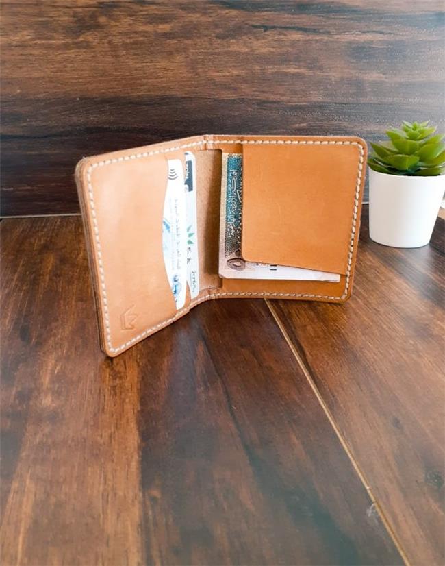 Handmade Men Wallet vegetable tanned